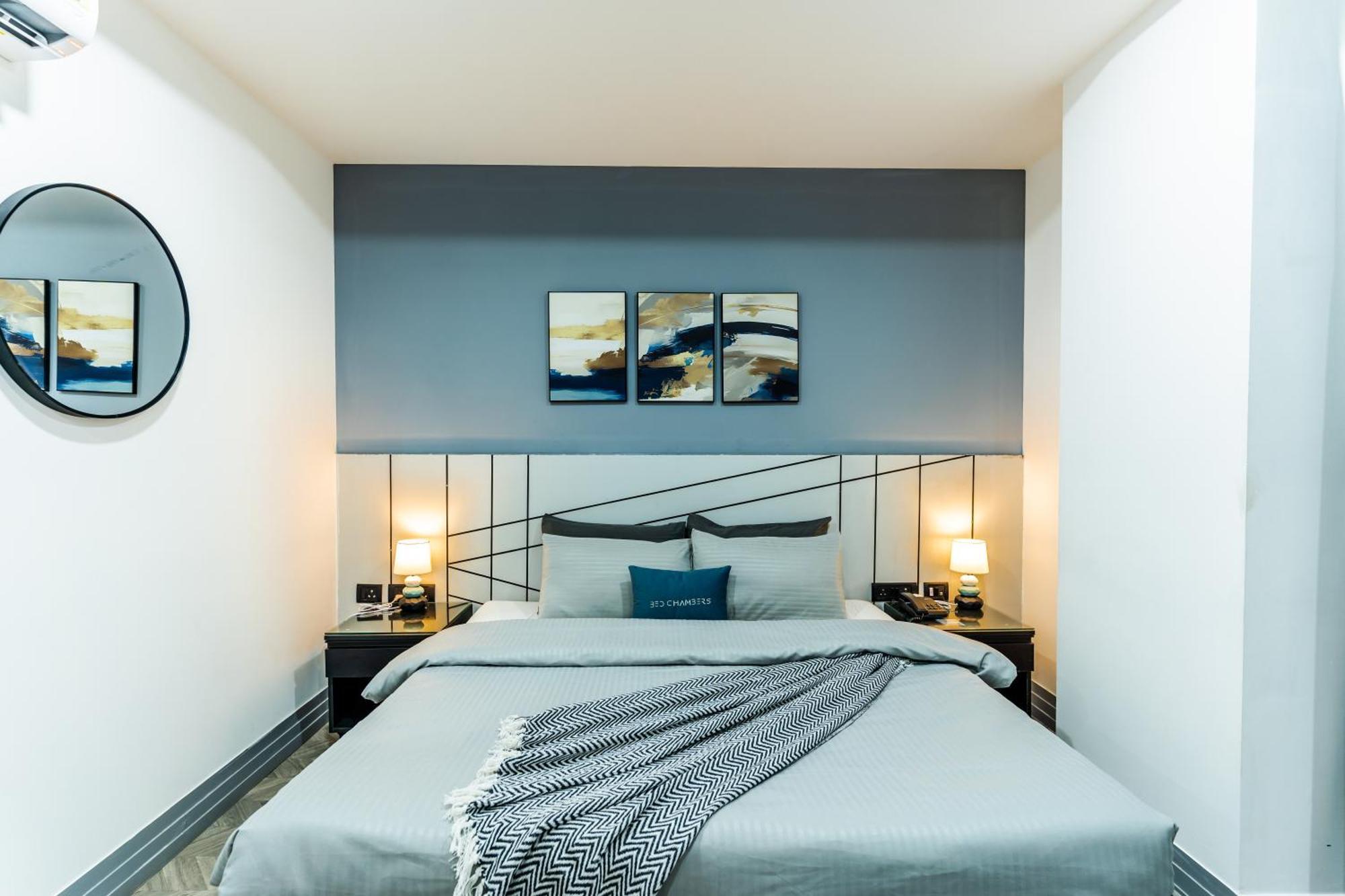 Bedchambers Luxury Apartment Near Golf Course Road Gurgaon Extérieur photo