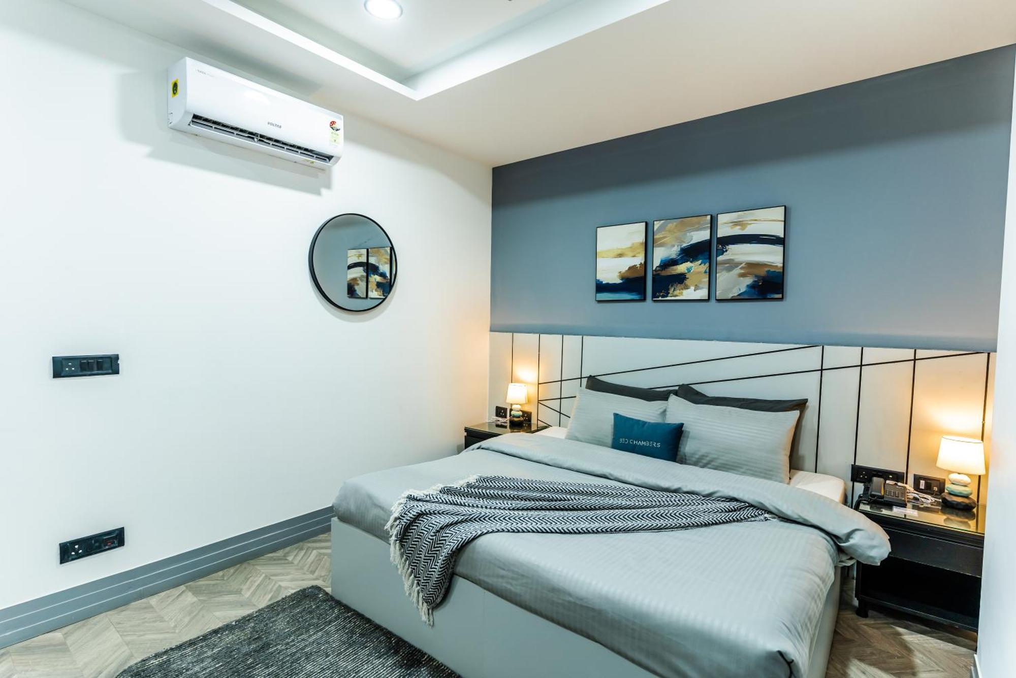 Bedchambers Luxury Apartment Near Golf Course Road Gurgaon Extérieur photo