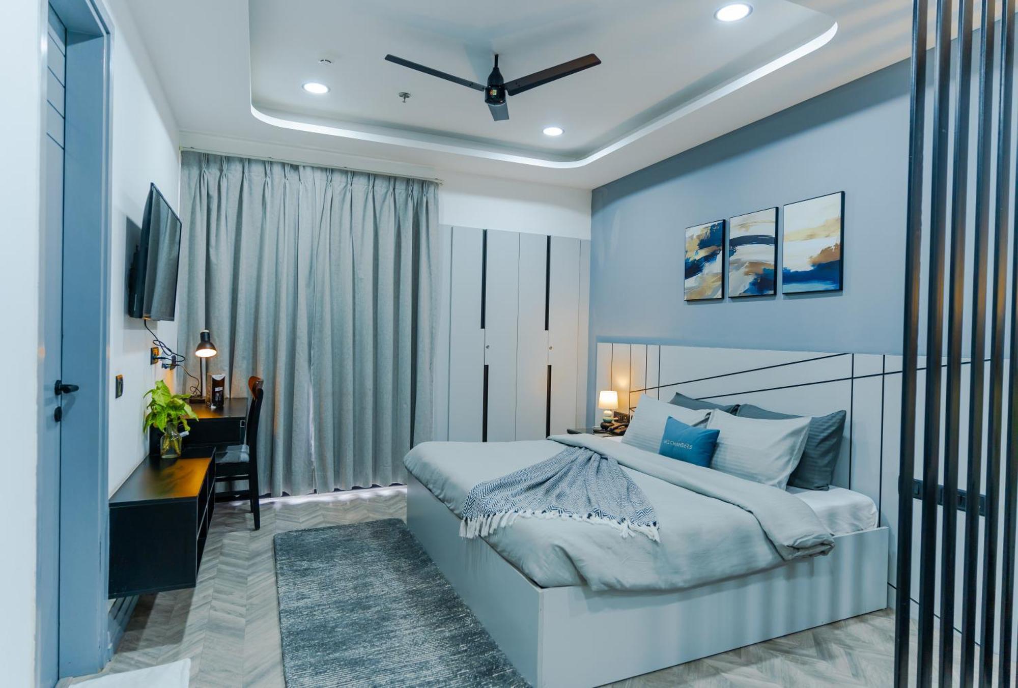 Bedchambers Luxury Apartment Near Golf Course Road Gurgaon Extérieur photo