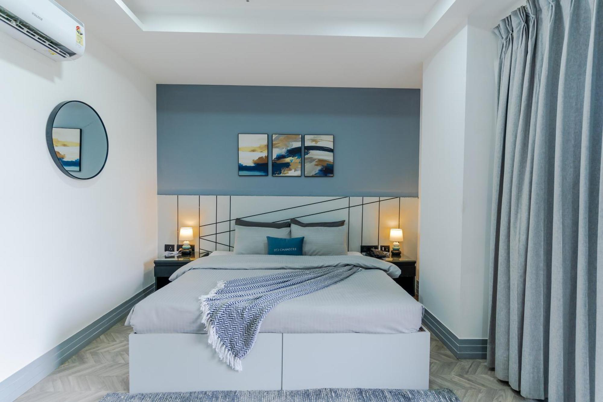Bedchambers Luxury Apartment Near Golf Course Road Gurgaon Extérieur photo